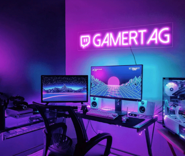 Neon Led para streamers, youtubers o gamers