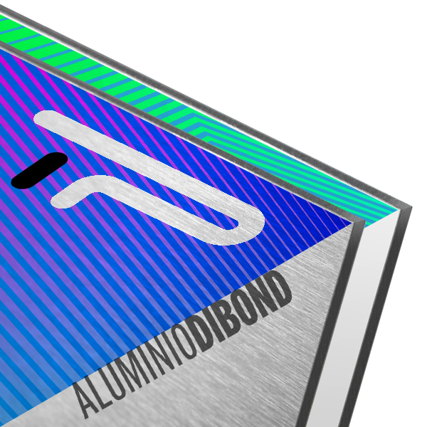 Impresión de Dibond Aluminio