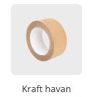 Precinto papel Kraft personalizado